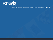 Tablet Screenshot of navislearning.com